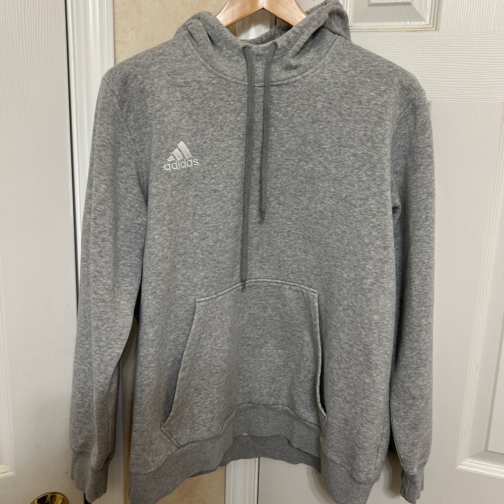 Adidas embroidered Gray Men's Hoodie